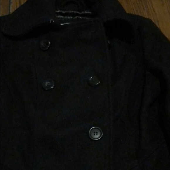 Guess Black Pea Coat - Picture 4 of 4